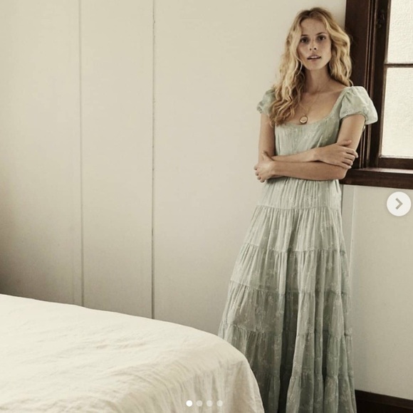 DOEN Ruby Dress Daisy Small Maxi Dress - Picture 1 of 6